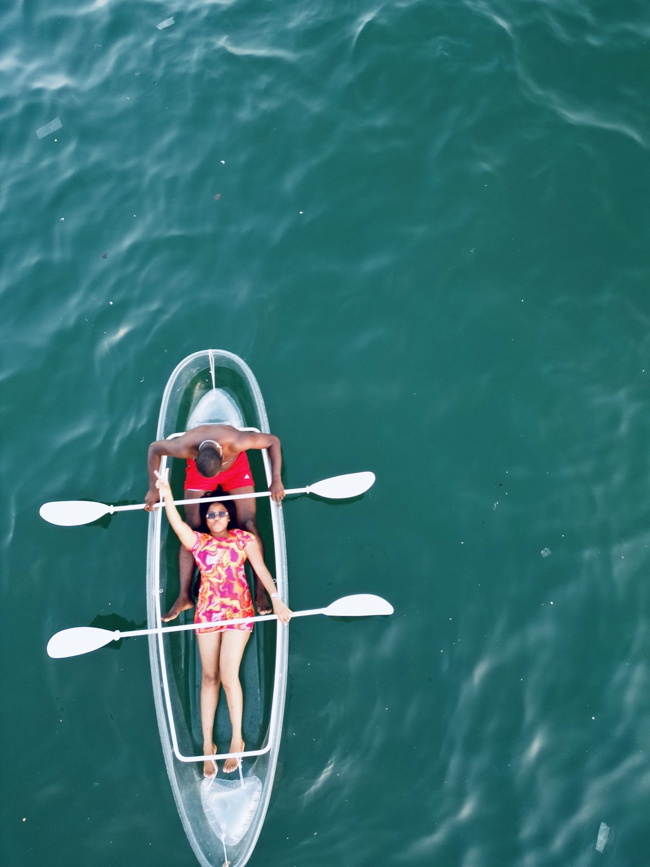 Clear kayak in Ouakam