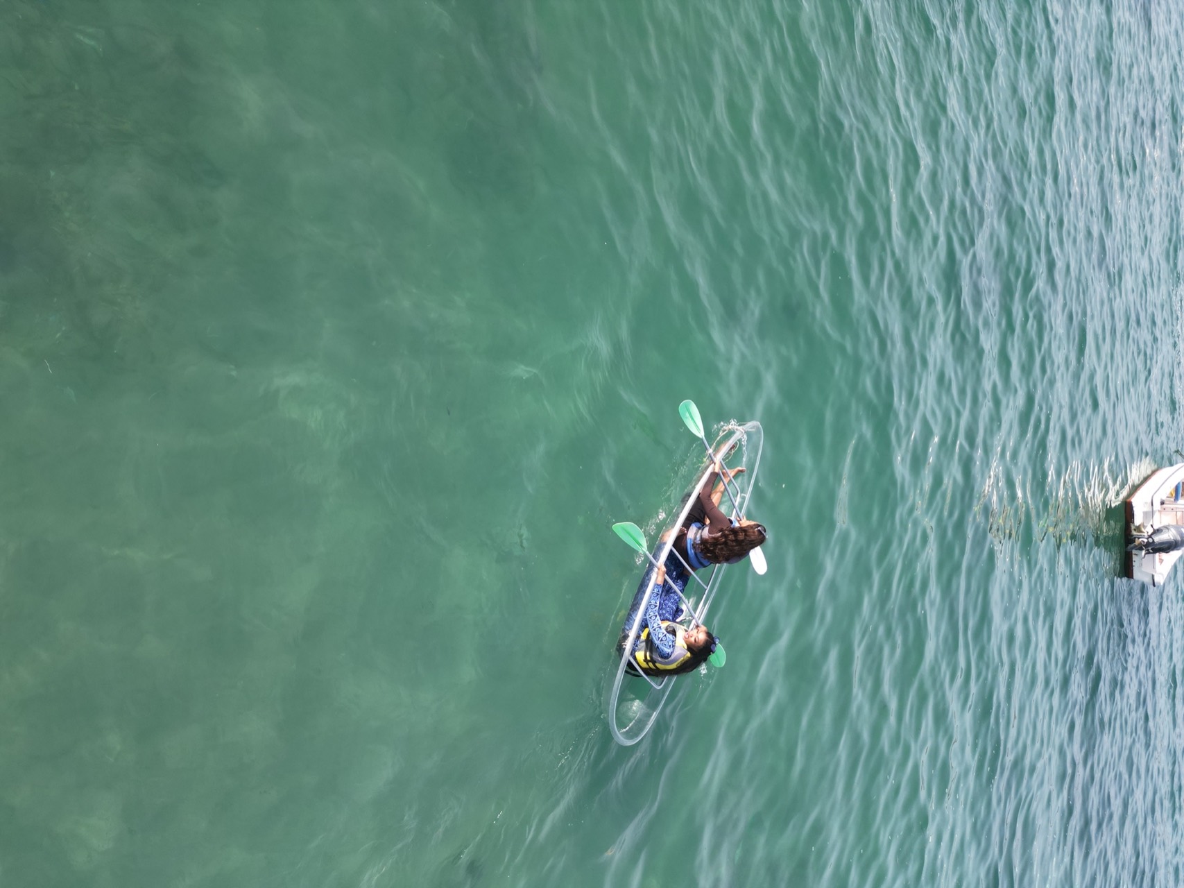 Kayakistes à Ngor